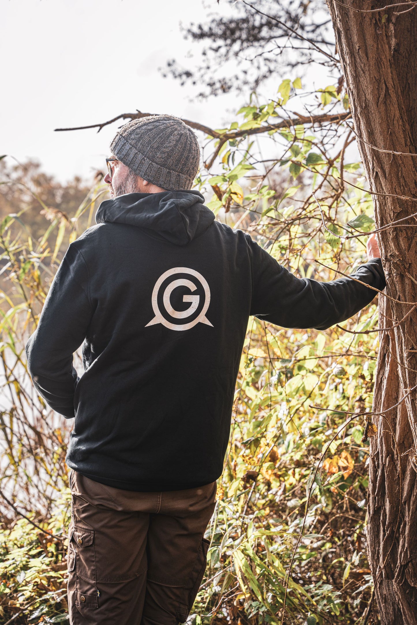 Branded hoodie