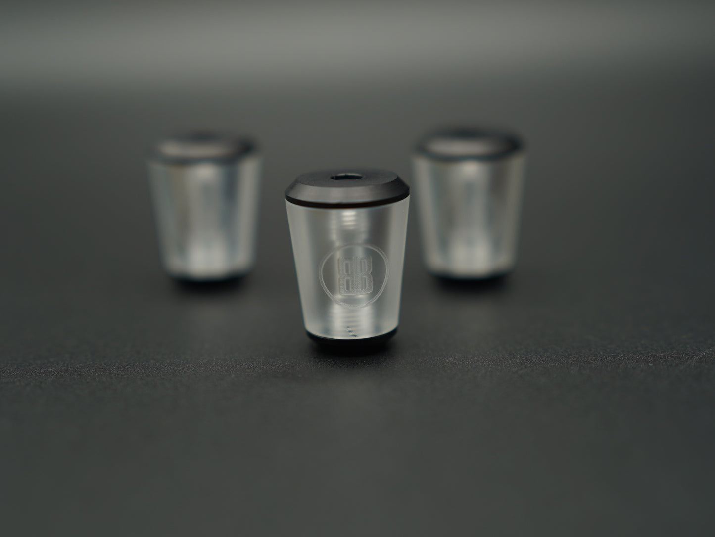 BRACE lantern frosted | black end caps - 8 gram