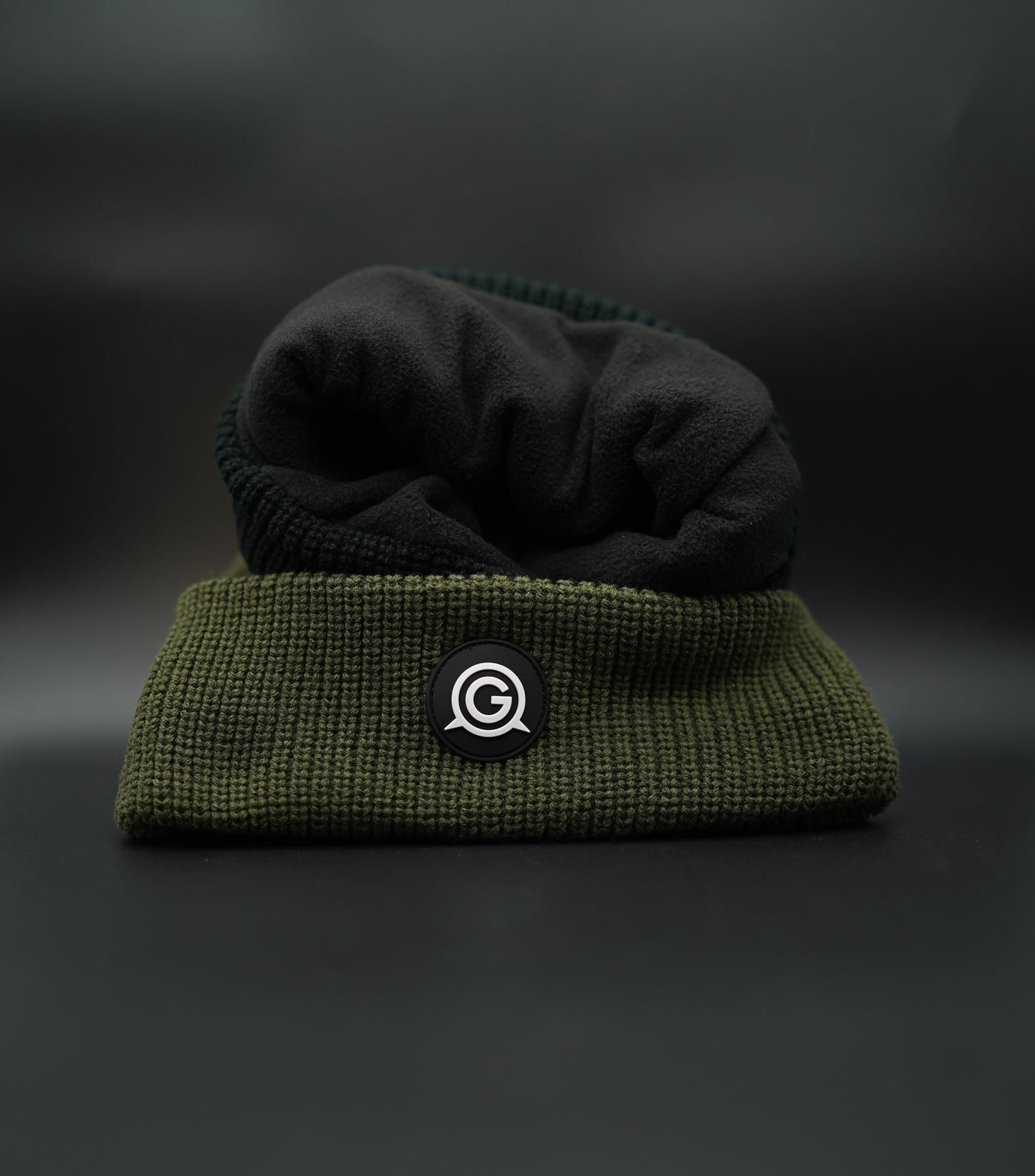 Branded fleece lined beanie
