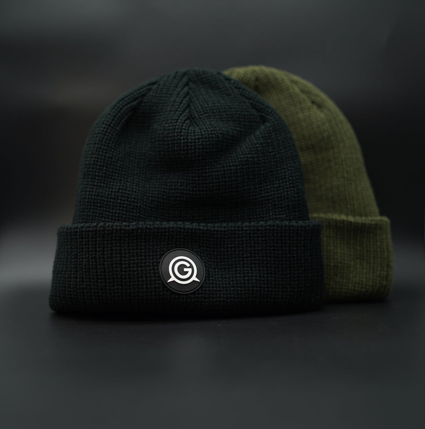 Branded fleece lined beanie