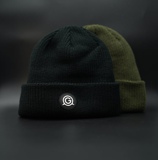 Branded fleece lined beanie