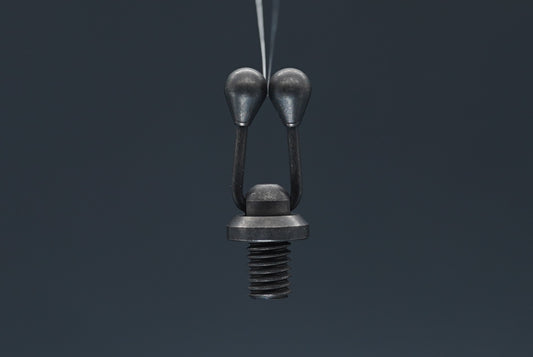 Lowrider black stainless ball clip
