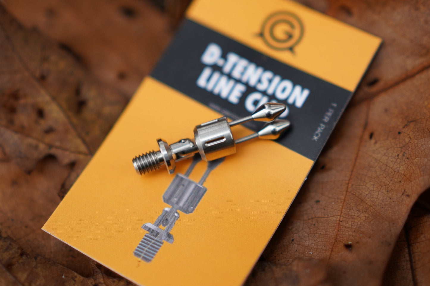 D-tension stainless adjustable line clip