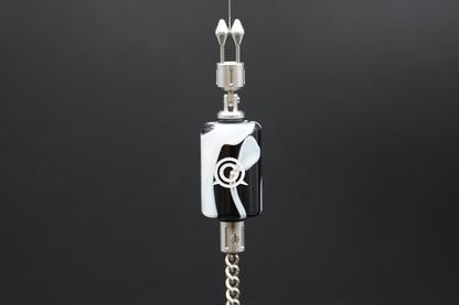 Marble | Black & pearly white | White logo | 10 gram