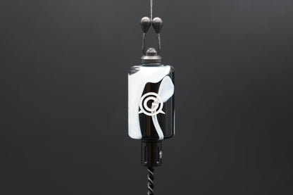 Marble | Black & pearly white | White logo | 10 gram