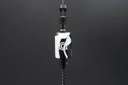 Marble | Black & pearly white | White logo | 10 gram