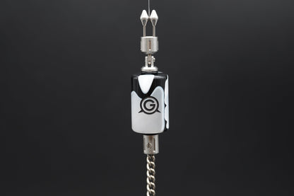 Marble | Black & pearly white | Black logo | 10 gram