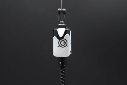Marble | Black & pearly white | Black logo | 10 gram