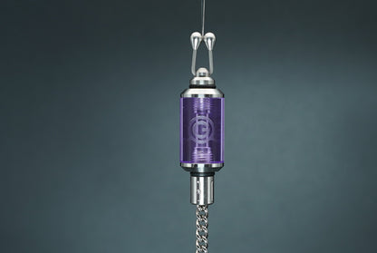 Shadow Chaser NG purple | stainless end caps - 8 gram