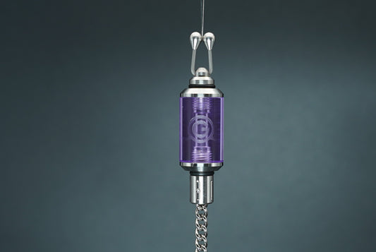Shadow Chaser NG purple | stainless end caps - 8 gram