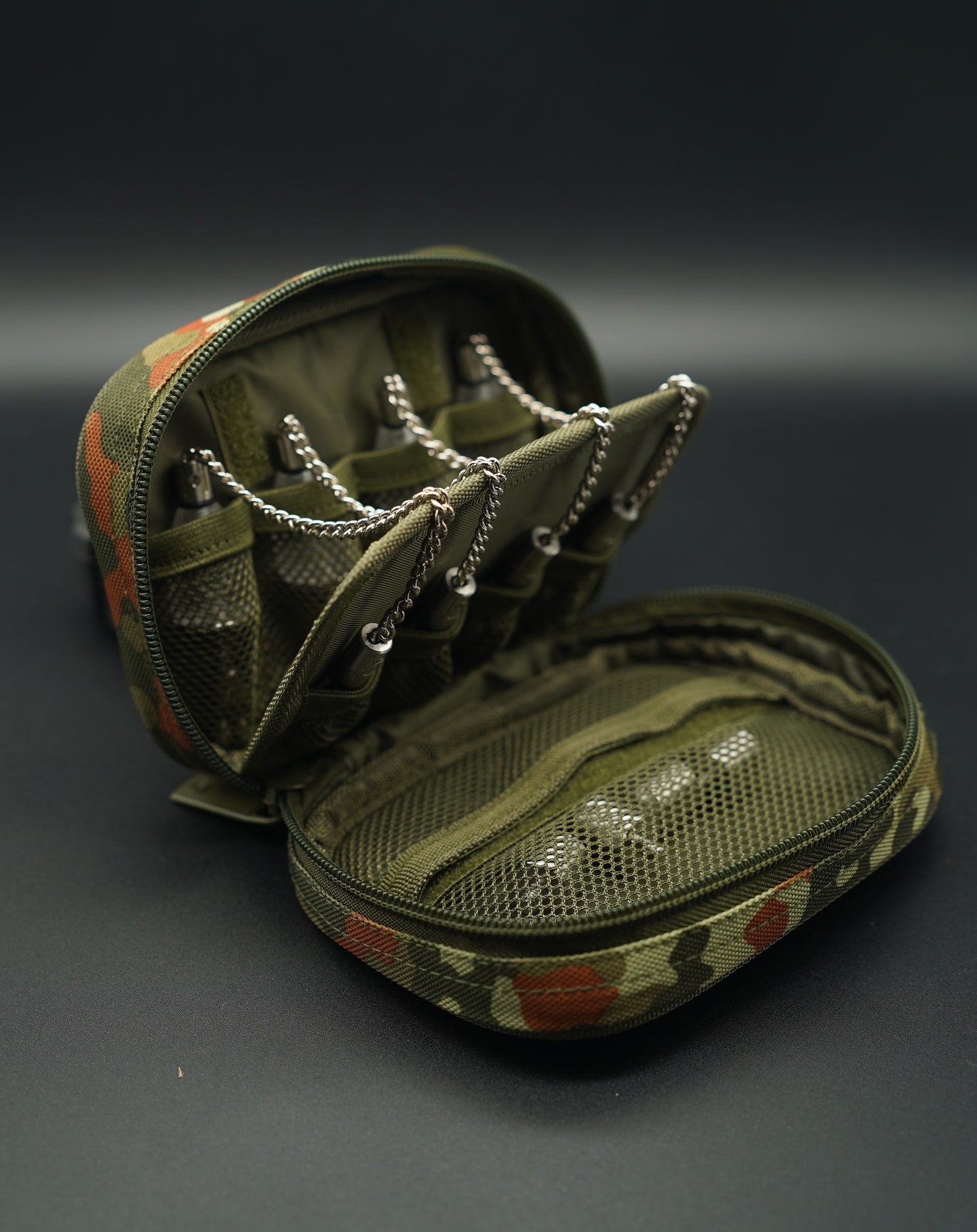 Bobbin Bag - Pouch - Flecktarn camo